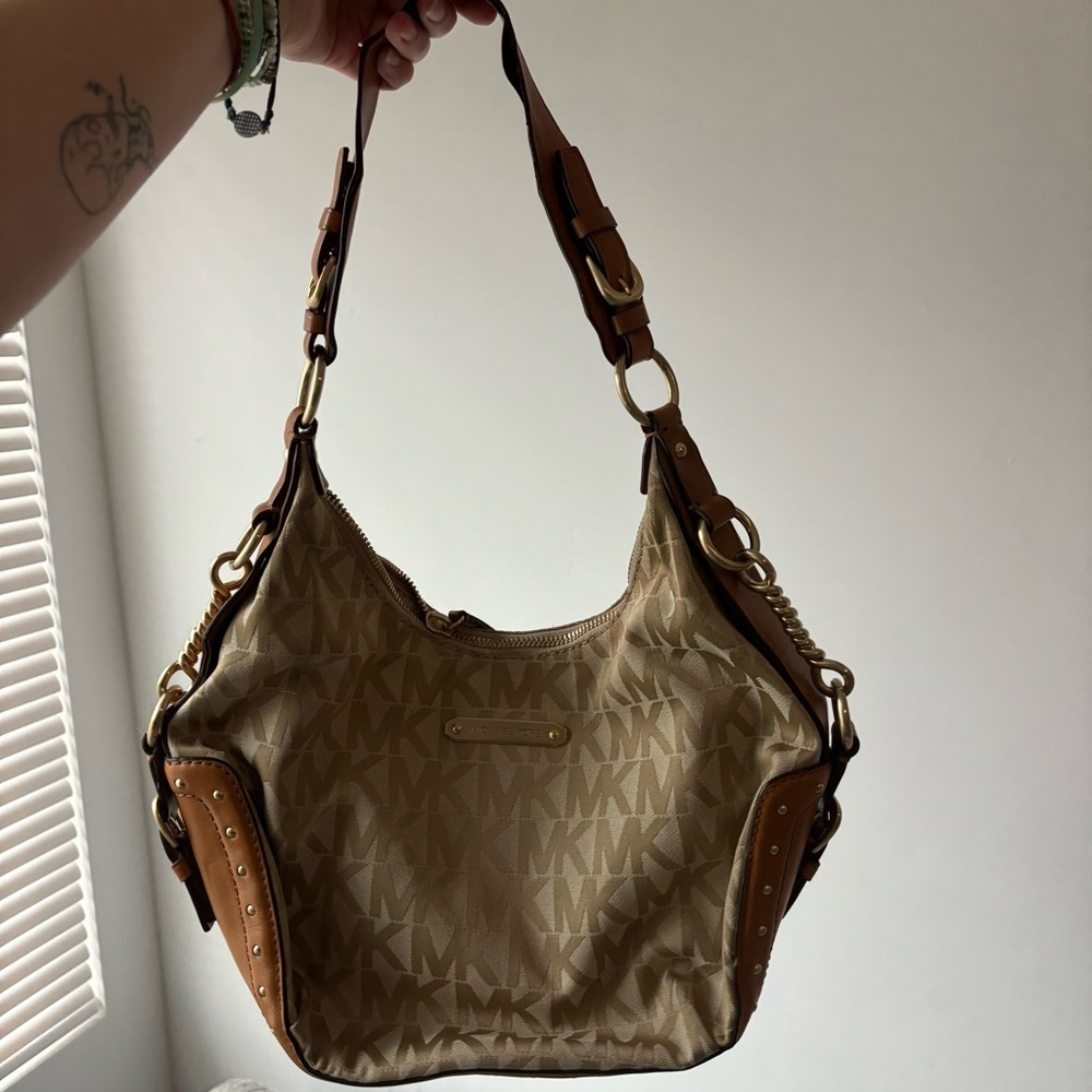 Vintage Y2K Michael Kors Stud Shoulder Bag
